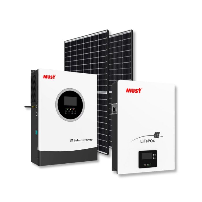 3KW STARTER 2.56KWH SOLAR PACK