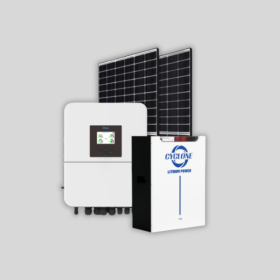 6kW Deye Hybrid Cyclone F5 Pack Solar pack